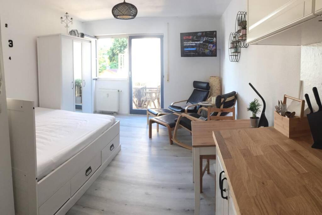 Apartment-Mitten In Konstanz, Gratis Parkplatz & Fahrrader, Netflix Tv 外观 照片